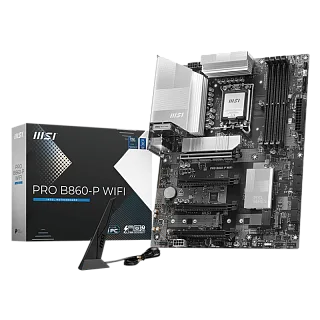 Материнская плата MSI PRO B860-P WIFI, LGA1851, Intel B860, ATX, DDR5