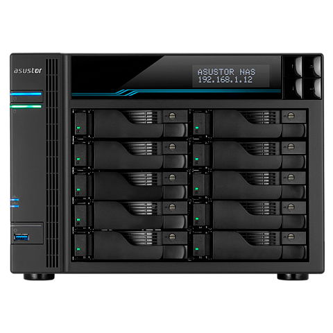 Сетевое хранилище NAS ASUS AS7110T, Intel Xeon E-2224, 8 ГБ ОЗУ