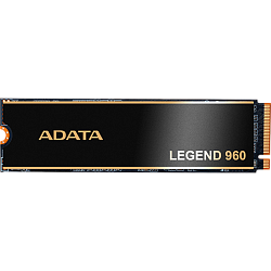 SSD ADATA LEGEND 960, 1 ТБ, M.2 (22×80 мм), NVMe 1.4, PCIe 4.0 x4, с радиатором (Heat Spreader), ALEG-960-1TCS