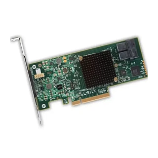 RAID-контроллер LSI MegaRAID SAS 9341-8i, PCIe 3.0 x8, 8 портов SAS/SATA 12 Гбит/с