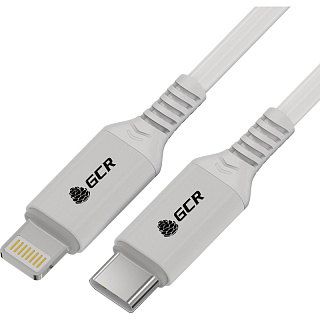 Кабель GCR PRO PREMIUM 3.0m TypeC, USB Type-C (m), Lightning (m), 3 м