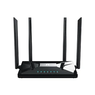4G-роутер Netis MW5360 с модемом 4G cat.4, Wi-Fi N300, 2 порта LAN, чёрный