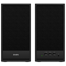 Колонки деревянные АС Sven SPS-702, 40 Вт, проводное подключение, SV-0120702BL
