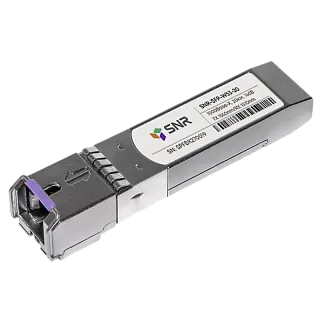 Трансивер SNR-SFP-W53-20-I SFP 1 Гбит/с, промышленный, одномодовый, LC, 1550 нм, до 20 км