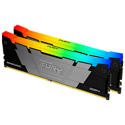 Оперативная память Kingston FURY Renegade RGB, 16ГБ DDR4, 3200MT/s, CL16, Kit of 2