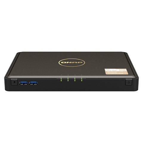 Сетевое хранилище NAS QNAP SMB NAS 4-bay M.2 NVMe, Intel Celeron N5105, 8 ГБ ОЗУ