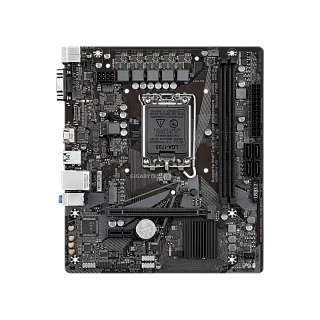 Материнская плата Gigabyte INTEL H610 s1700, LGA1700, mATX, DDR5, H610MHV2