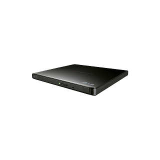 Оптический привод LG DVD-RW ext. GP57EB40.AHLE10B, внешний, DVD-R/RW рекордер, чёрный
