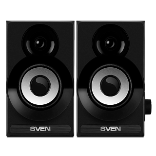 Колонки Sven SPS-517, 6 Вт, проводное подключение, чёрный