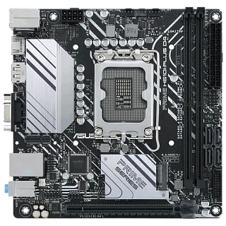 Материнская плата ASUS PRIME H610I-PLUS D4-CSM, LGA1700, Intel H610, Mini-ITX, DDR4