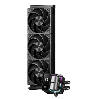 Система жидкостного охлаждения PcCooler DS360 Pro Digital BK, вентилятор 120 мм, шум 34.3 дБА, AM5