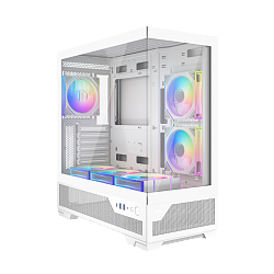 Корпус для ПК SAMA V43 ARGB White V43-WHADA6X1-GL