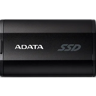 Внешний накопитель ADATA SD810, SSD 1 ТБ, USB 3.2 Gen 2 Type-C, USB Type-C, чтение 2000 МБ/с, чёрный