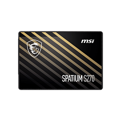 Твердотельный накопитель MSI SSD SPATIUM S270, 960 GB, 2.5" 7 mm, SATA3, 3D TLC