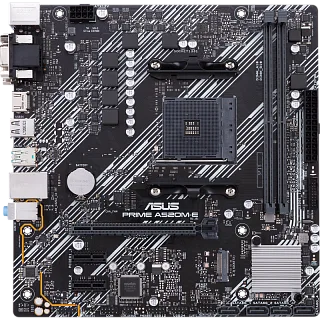 Материнская плата ASUS PRIME A520M-E, AM4, AMD A520, Micro-ATX, DDR4