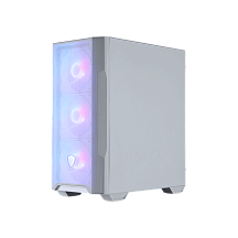 Корпус для ПК MSI MAG FORGE M100R, Mini Tower, белый, под mATX, Mini-ITX, подсветка ARGB