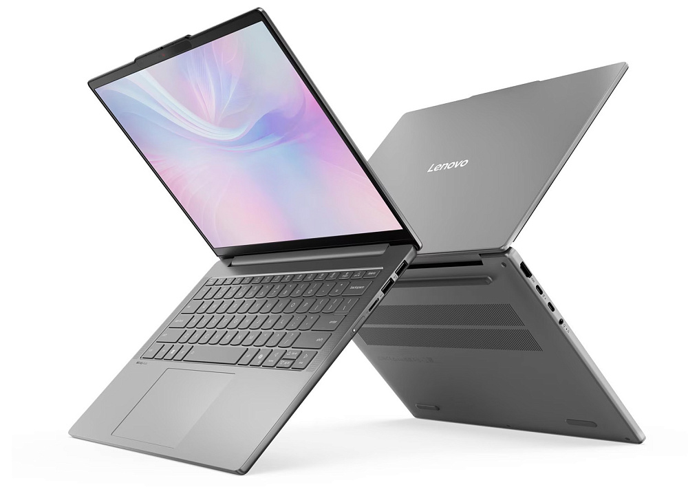 Ноутбук Lenovo IdeaPad Slim 5 14ARP10 83HT000FRK Luna Grey, 14" WUXGA OLED 60Hz, AMD Ryzen 7 7735HS, AMD Radeon 680M, 16GB DDR5-5600, SSD 1TB G4, WINDOWS 11 PRO, КЛАВИАТУРА RU/US, гарантия 1 год, фото 2