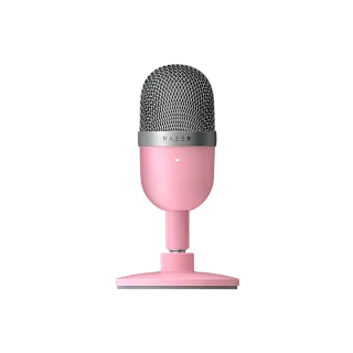 Микрофон Razer Seiren Mini Quartz – Ultra-compact Condenser Microphone RZ19-03450200-R3M1, розовый