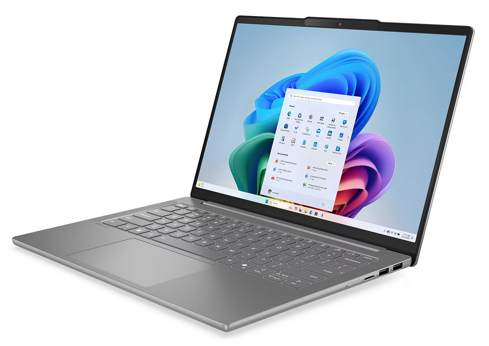 Ноутбук Lenovo IdeaPad Slim 5 83HV000NRK, 14" WUXGA, AMD Ryzen 7 8845HS, Radeon 780M, 16GB DDR5, SSD 512GB, NO OS, RU/US, фото 8