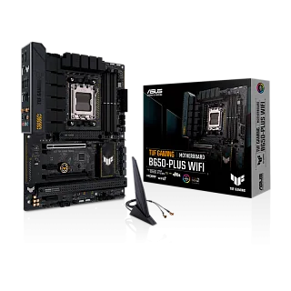 Материнская плата ASUS TUF B650-PLUS WIFI, AM5, AMD B650, ATX, DDR5