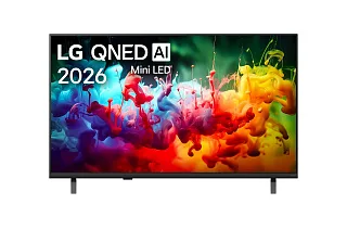 Телевизор LG 55QNED70B6C, 55 дюймов, Ultra HD, 60 Гц, Smart TV, DVB-T2/C/S2, чёрный