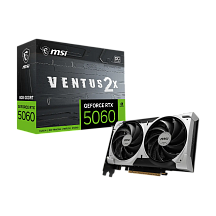 Видеокарта MSI GeForce RTX 5060 8G VENTUS 2X OC V1, NVIDIA GeForce RTX 5060, GDDR7