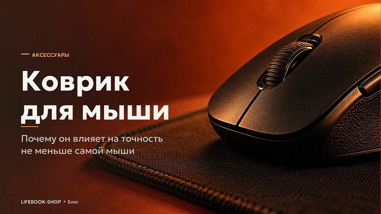 Коврик для мыши: почему он влияет на точность не меньше самой мыши