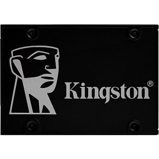 Твердотельный накопитель Kingston SSD KC600, 256 ГБ, 3D TLC, чтение 550 МБ/с, 150 ТБ