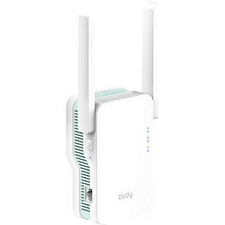 Усилитель Wi-Fi Cudy RE1500, 2 внешние антенны, порт LAN 100 Мбит/с