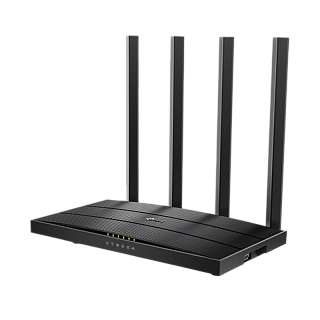 Wi-Fi роутер TP-Link AC1200 Dual-band Wi-Fi gigabit router, Wi-Fi 5, 4 порта LAN