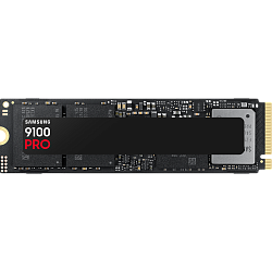 SSD Samsung 9100 PRO, 1 ТБ, M.2 (22×80 мм), NVMe 2.0, PCIe 5.0 x4, V-NAND TLC, MZ-VAP1T0BW
