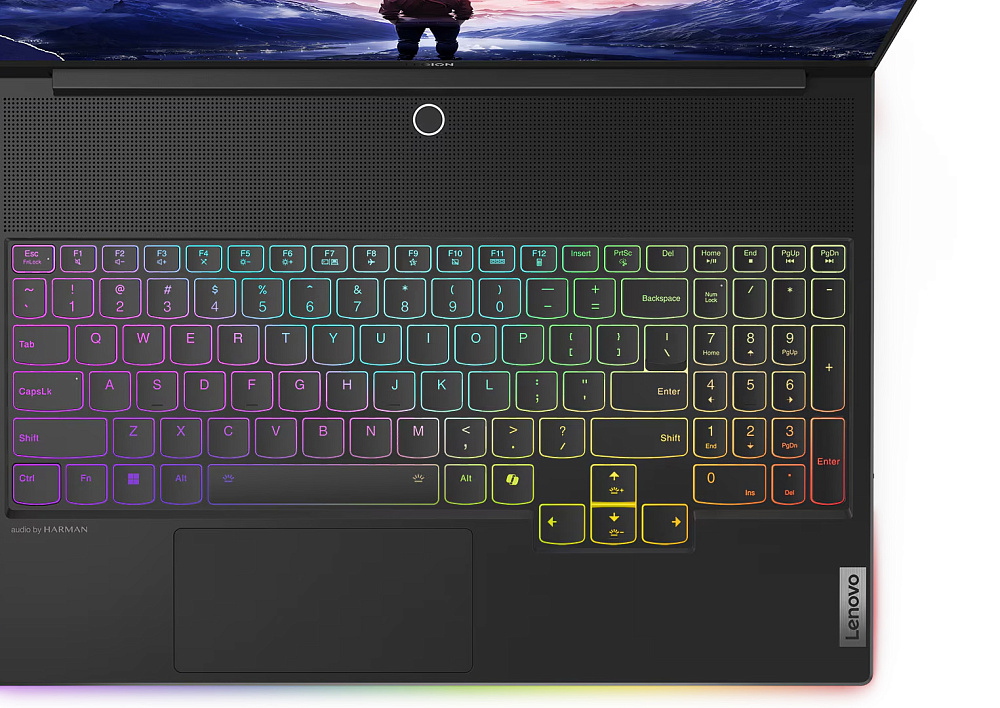 Ноутбук Lenovo Legion 9 16IRX9 83G0002LRK Carbon Black, 16" 3.2K Mini LED, Intel Core i9 14900HX, NVIDIA GeForce RTX 4080 12GB GDDR6, 32GB DDR5-5600MHz, 2×2TB SSD PCIe G4, WIN 11 PRO, GAME КЛАВИАТУРА RU/US, RGB-Lens + 8 Keycaps & Easy Tool, гарантия 1 год, фото 10