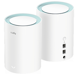 Mesh-система Wi-Fi Cudy AC1200 Wi-Fi Gigabit Mesh Solution 2-Pack, 2 модуля, 4 антенны
