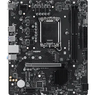Материнская плата MSI PRO H610M-S, LGA1700, Intel H610, Micro-ATX, DDR5