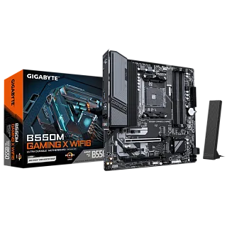 Материнская плата Gigabyte B550M X WIFI6, AM4, AMD B550, mATX, DDR4
