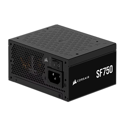 Блок питания Блоки питания/ Power Supply Corsair SF750, Model RPS0205, 750W 80+ Platinum (SFX, 3.1, PCIe 5.1, Full modular, 1x24(20+4)pin, 1x12VHPWR, 2x4+4-pin CPU +12V (EPS), 3x4-pin Molex, 2x6+2-pin PCIe, 8xSATA3, Active, 92x92mm, 125x100x63.5mm, APFC