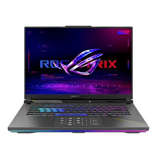 Ноутбук ASUS ROG Strix G16 G614PP-TS206 16"(2560x1600 IPS (матовый))/AMD Ryzen 9 8940HX(4Ghz)/32768Mb/512PCISSDGb/noDVD/Ext:nVidia GeForce RTX 5070(8192Mb)/Cam/BT/WiFi/90WHr/war 1y/2.5kg/Volt Green/DOS