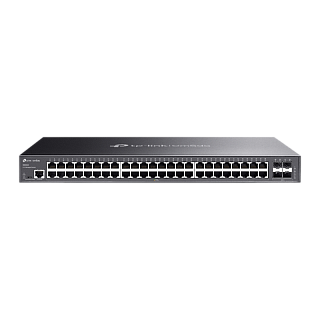 Коммутатор TP-Link JetStream SG3452 управляемый L2, 48 портов 1 Гбит/с, 4 SFP, 1U