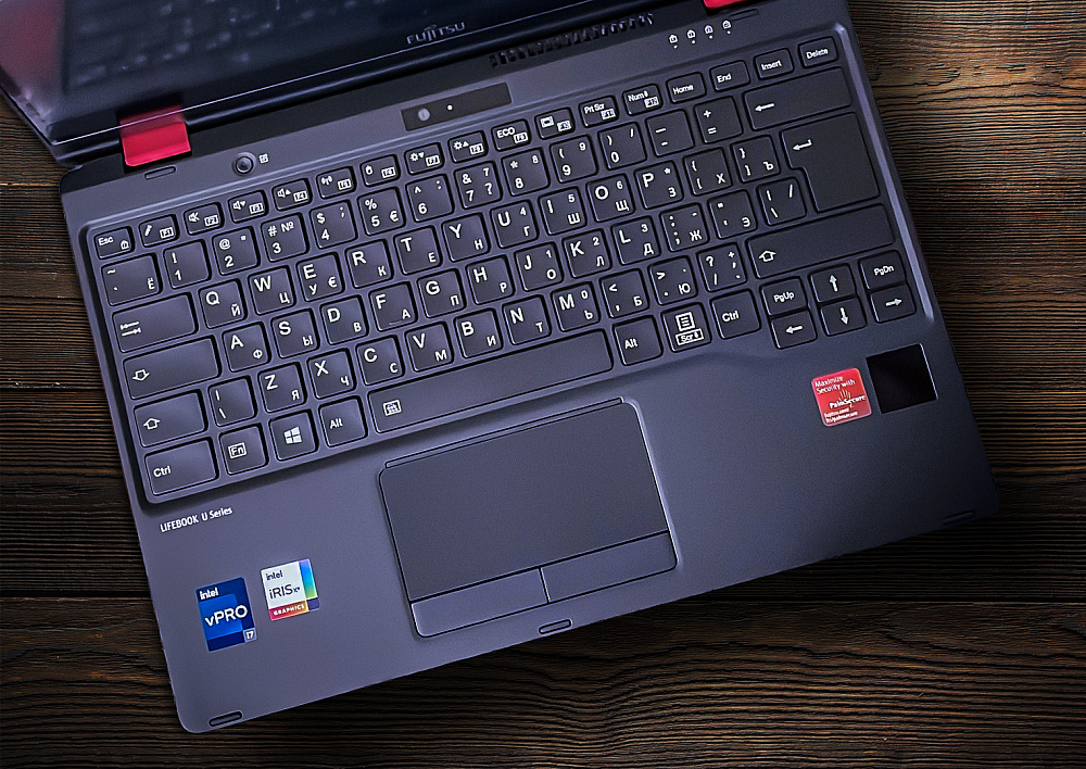 Ноутбук-трансформер Fujitsu LIFEBOOK U9312X 4G-LTE RED, Intel Core i7-1265U, 13.3" Full HD IPS, Touch & Wacom Active ES pen, 32GB LPDDR4X-4266, SSD512GB PCIe GEN4, Intel Iris Xe Graphics, WINDOWS 11 PRO, КЛАВИАТУРА RU/US, гарантия 1 год, сделано в Японии, фото 9