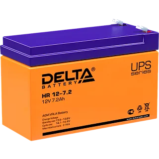 Батарея для ИБП Delta HR 12-7.2, 12 В, 7.2 Ач