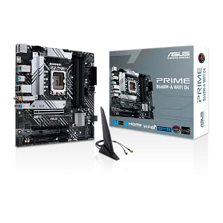 Материнская плата ASUS PRIME B660M-A WIFI D4, LGA1700, Intel B660, Micro-ATX, DDR4