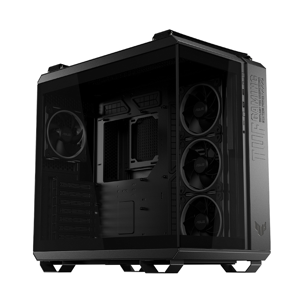 Корпус для ПК ASUS TUF GT502 HORIZON TG ARGB, чёрный, подсветка ARGB, фото 3