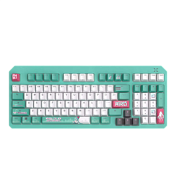 Клавиатура ASUS RA09 TUF GAMING K3 GEN II MIKU, зелёный, PBT
