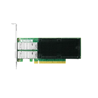 Сетевая карта LR-Link LRES1046PF-2QSFP28, 2 порта 100 Гбит/с, PCIe 4.0 x16, ConnectX-5