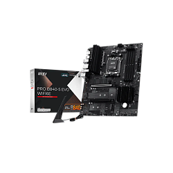 Материнская плата PRO B840-S EVO WIFI6E, AMD Ryzen 7000/8000/9000, DDR5