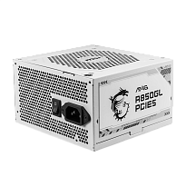 Блок питания MSI MAG A850GL PCIE5 WHITE, 850 Вт, 80+ Gold, ATX 3.1, PCIe 5.1, Full modular
