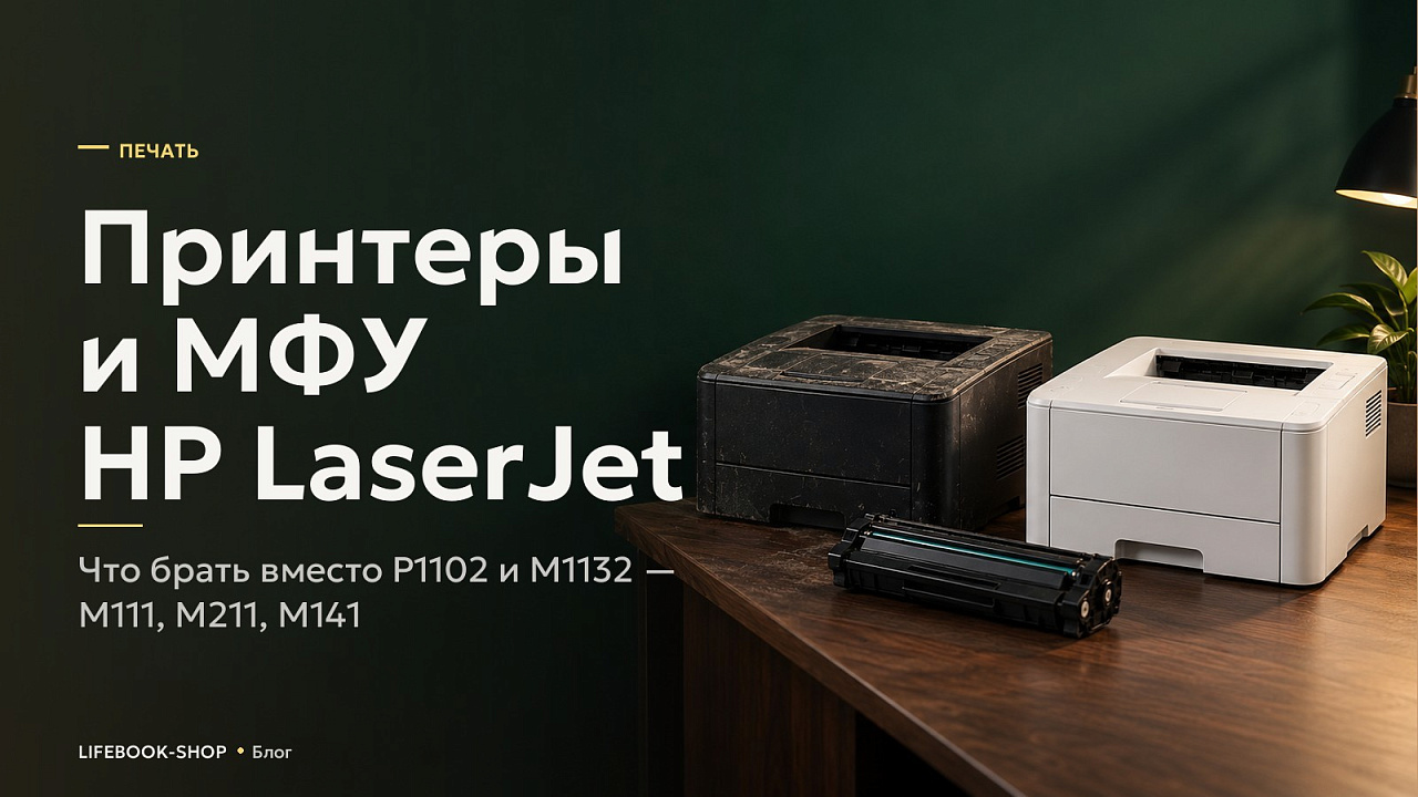 Принтеры и МФУ HP LaserJet: что брать вместо P1102 и M1132 — M111, M211, M141
