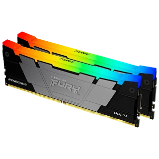 Оперативная память Kingston KF432C16RB2AK2/16, 16 ГБ (2x8 ГБ), DDR4, 3200 МГц, DIMM, CL16