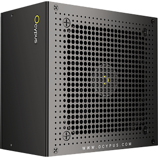 Блок питания Блок питания ПК/ Power Supply Ocypus Iota P850, Model P850-GF, 850W 80+ Gold (ATX, 3.1, Full modular, 1x24(20+4)pin, 2xCPU 8(4+4)pin, 3xPCIe*2 8(6+2)pin, 1x12V-2x6, 8xSATA3 , Active, 120x120mm, 150x140x86mm, APFC, black)