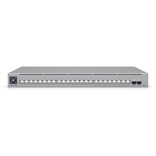 Коммутатор Ubiquiti USW-Pro-Max-24-PoE уровня L3, 16 × 1 Гбит/с и 8 × 2,5 Гбит/с, PoE 400 Вт